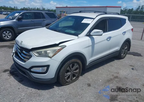 2014 Hyundai Santa Fe Sport 2.4L from USA, damaged, VIN 5XYZU3LB4EG162273